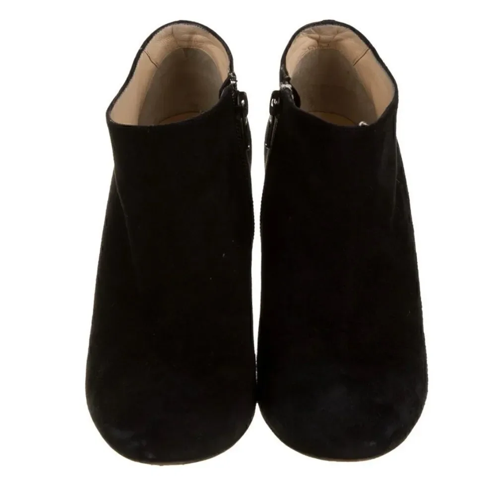 Authentic CHRISTIAN LOUBOUTIN Morphing Ankle Booties Size 37